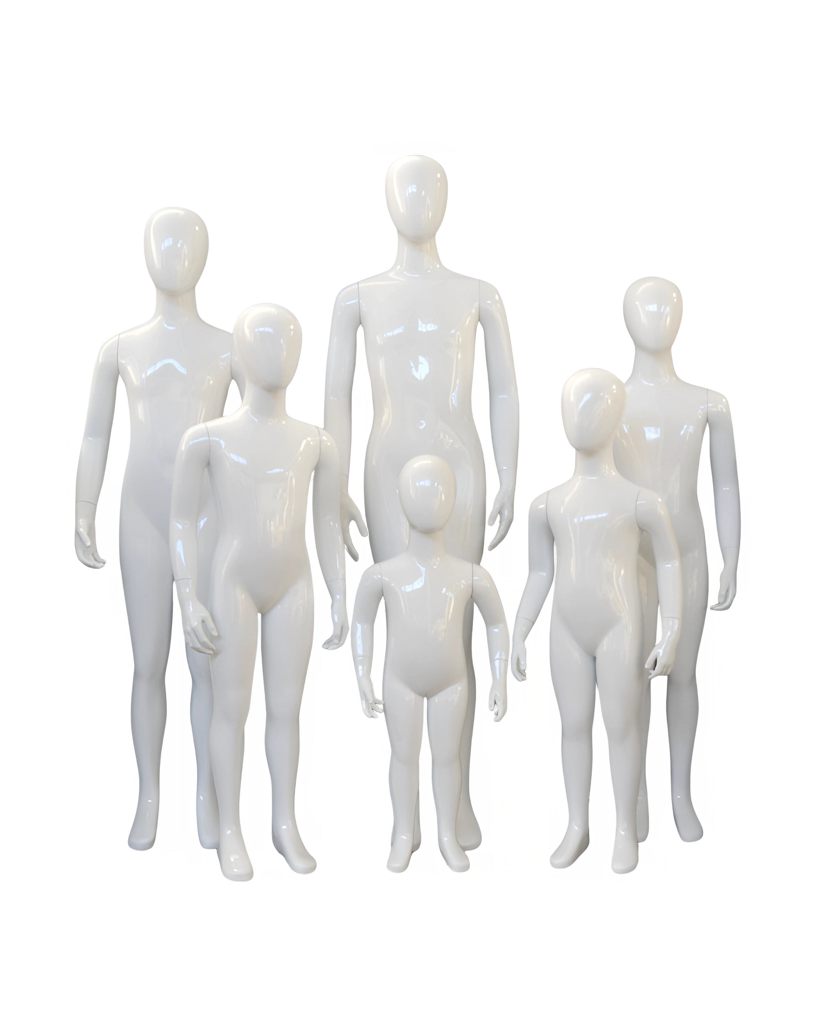 Child Glossy Egghead Mannequin (TMK-MD-CWYEG)