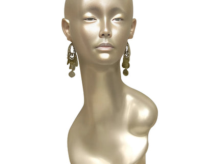 Realistic Silver Female Mannequin Head (TMK-MD-TinaS)