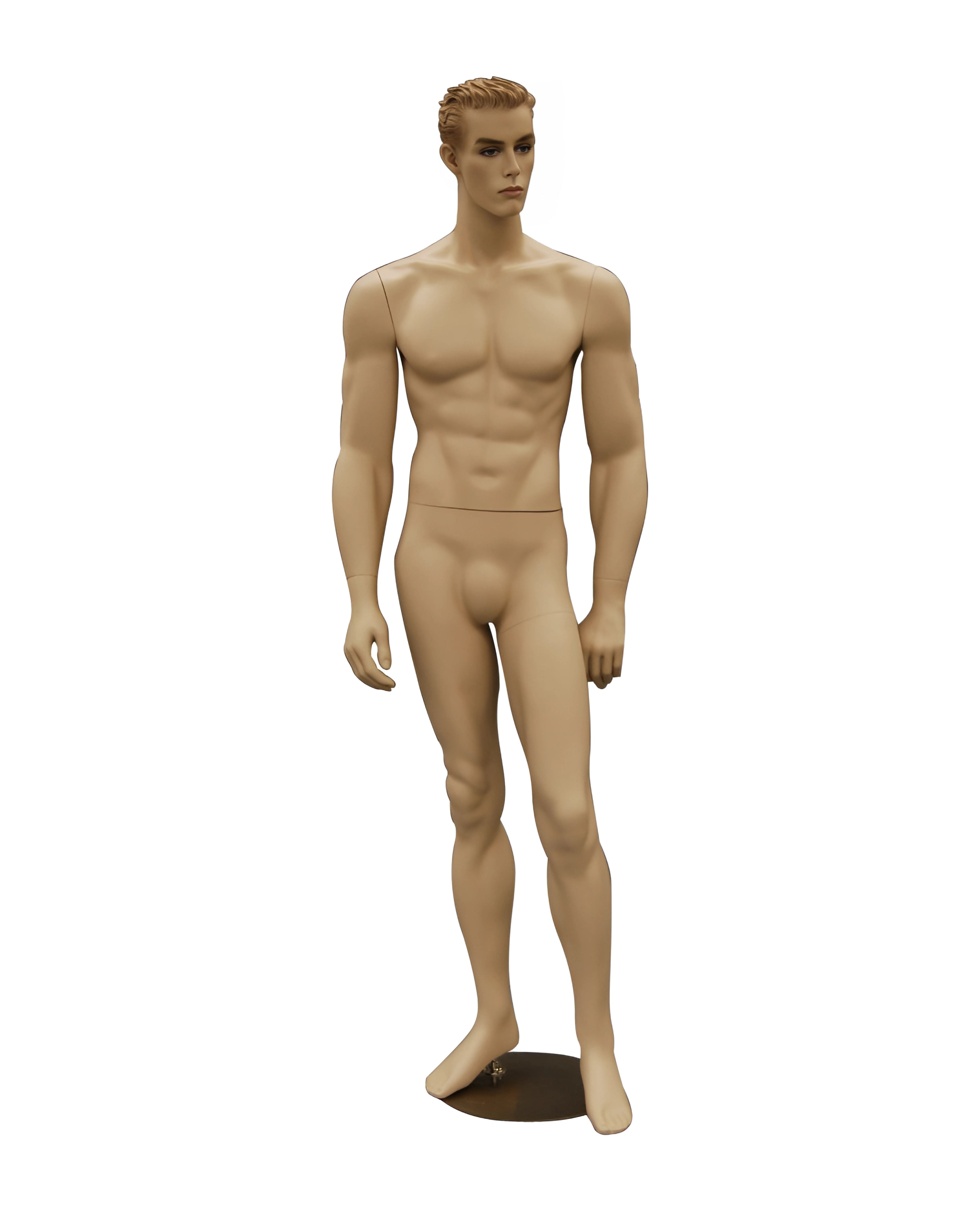 Male Realistic with Molded Hair Mannequin (TMK-MD-CCT6F)
