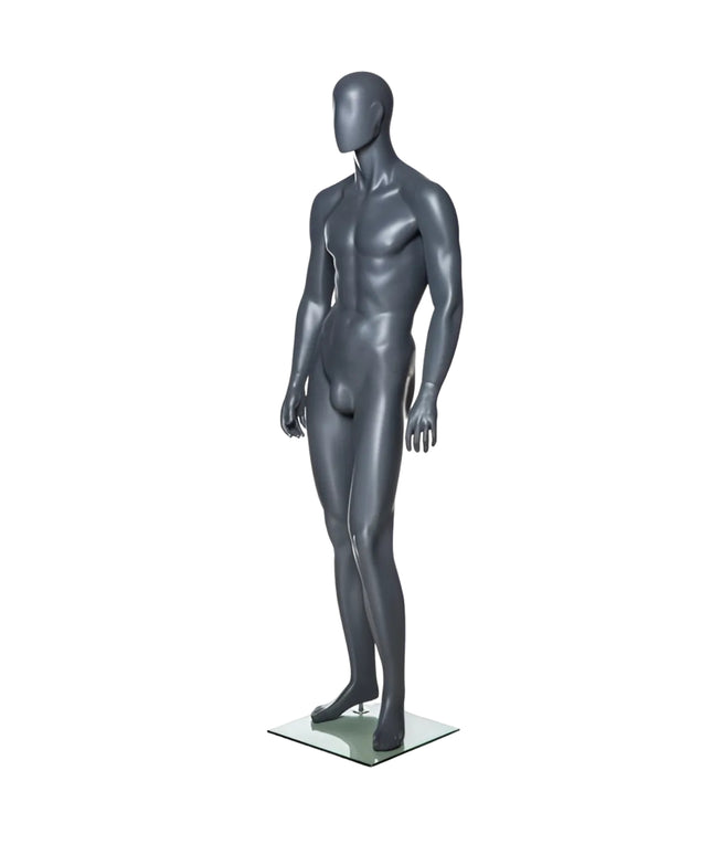 Male Abstract Gray Mannequin (TMK-MZ-MG004)