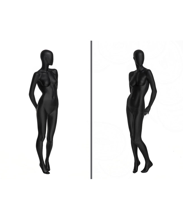 Black Female Abstract Mannequin (TMK-OZIB2)