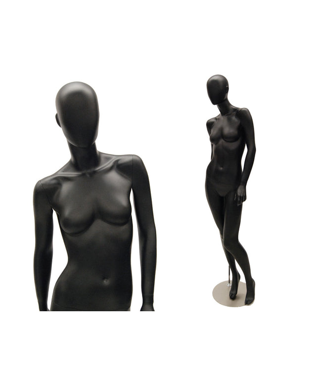 Black Female Abstract Mannequin (TMK-OZIB4)