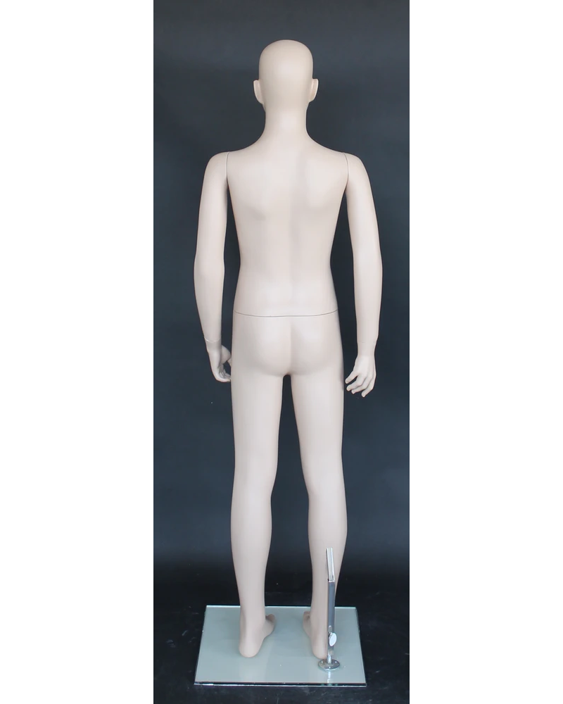 Realistic child mannequin with face makeup in skin tone, ages 8 to 10, CB10-FT